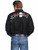 Skull Rose Embroidered Shirt P-771
