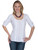 Cold Shoulder 3/4 Blouse PSL-178