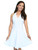 Halter Dress With Ruffle Trim PSL-053