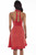 Halter Dress With Ruffle Trim PSL-053