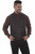 Western Leather Vest,Western Vest,SINGLE POINT YOKE Leather Vest 503