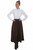 Charlotte Suede Riding Skirt RW503