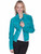 METALLIC BUTTON FRONT JEAN Jacket L107