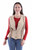 Ladies Suede Vest L1126