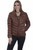 FRONT ZIP RIBBED Leather Jacket L620