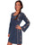 Contrast Soutache Dress PSL-105