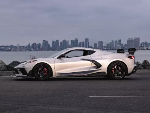 C7 Carbon Race Edition Front Splitter Carbon Flash Chevrolet Corvette C8 Stingray | Z51 2020-2024