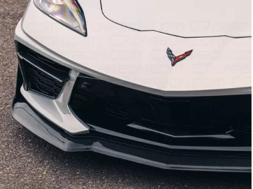 C7 Carbon Race Edition Front Splitter Stage-2 Unpainted Composite Chevrolet Corvette C8 Stingray | Z51 2020-2024