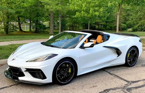 Racing Sport Concepts Carbon Fiber Front Spoiler for Chevrolet Corvette C8 2020-2024