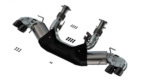 Borla Exhaust Cat-Back System for 2020-2024 Chevrolet Corvette Stingray C8, ATAK Sound, T-304 Stainless Steel