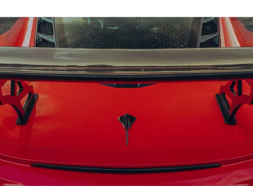 Street Hunter Carbon Fiber Rear Wing Chevrolet C8 Corvette Stingray 2020-2024
