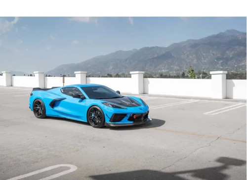 Street Hunter Carbon Fiber Duckbill Spoiler Chevrolet C8 Corvette Stingray 2020-2024