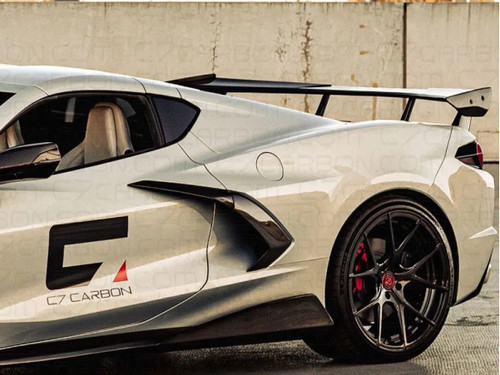 C7 Carbon High Wing OEM Style Unpainted Composite Chevrolet Corvette C8 Stingray | Z51 2020-2024