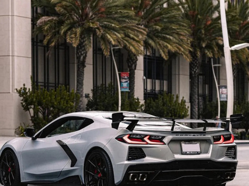 C7 Carbon Race Edition Rear Wing Unpainted Composite Chevrolet Corvette C8 Stingray | Z51 2020-2024