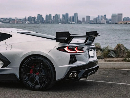 C7 Carbon Race Edition Rear Wing Unpainted Composite Chevrolet Corvette C8 Stingray | Z51 2020-2024