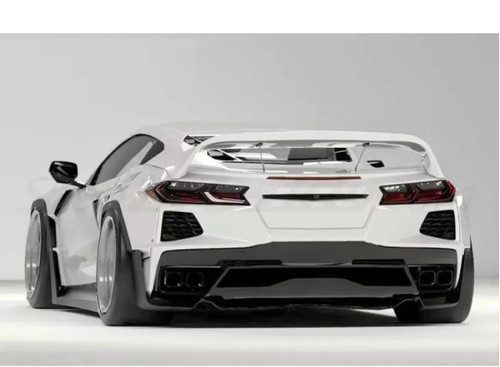 GReddy Rocket Bunny Rear Wing Chevrolet C8 Corvette 2020-2024