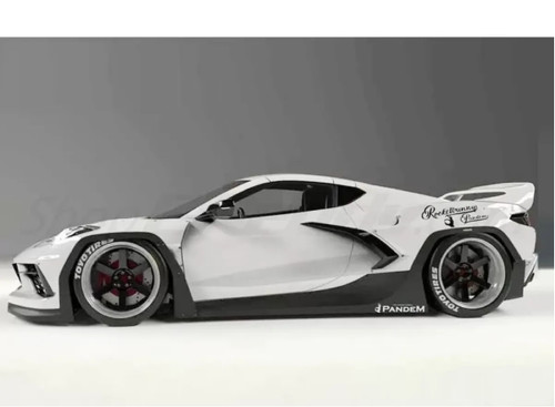 GReddy Rocket Bunny Rear Wing Chevrolet C8 Corvette 2020-2024