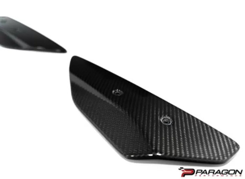 Paragon Performance Carbon Fiber High Wing End Plates Chevrolet C8 Corvette 2020-2024