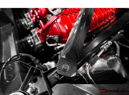 Paragon Performance Carbon Fiber X Brace Chevrolet C8 Corvette Stingray Coupe Only 2020-2025