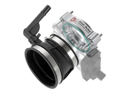 AFE Power Silver Bullet Throttle Body Spacer for Chevrolet Corvette C8 V8 6.2L 2020-2024