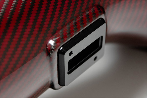 Corsa Performance Limited Edition Red Carbon Fiber Air Intake w/DryTech 3D No Oil Filtration