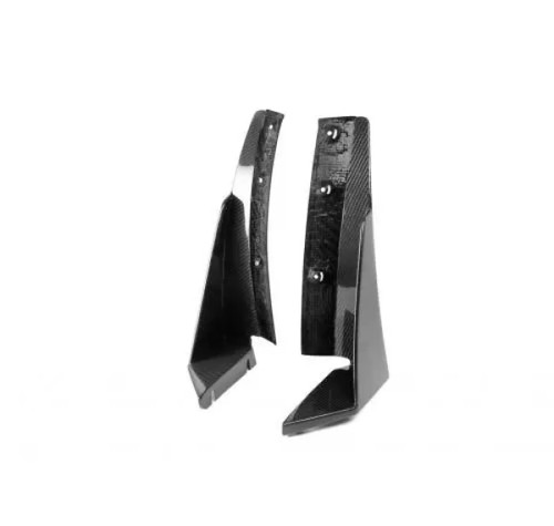 APR Performance Carbon Fiber Front Bumper Canards and Spats, OEM C7 Z06 Stage 2|3 Airdams Only Chevrolet Corvette C7 Z06 2014-2019