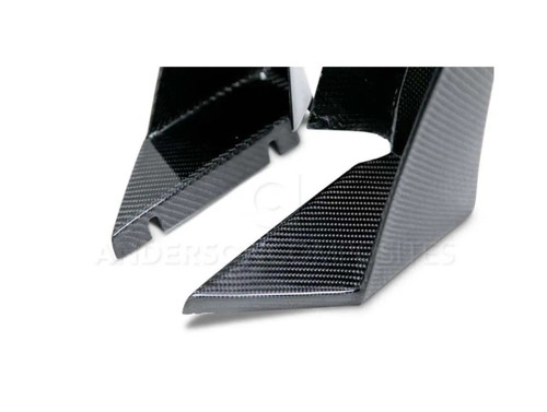 Anderson Composites Carbon Fiber Front Bumper Canards For 2015-2019 Chevrolet Corvette C7 Z06