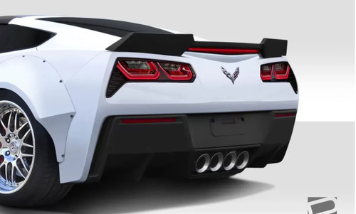 2014-2019 Chevrolet Corvette C7 Duraflex GT Concept Rear Diffuser - 2 Piece
