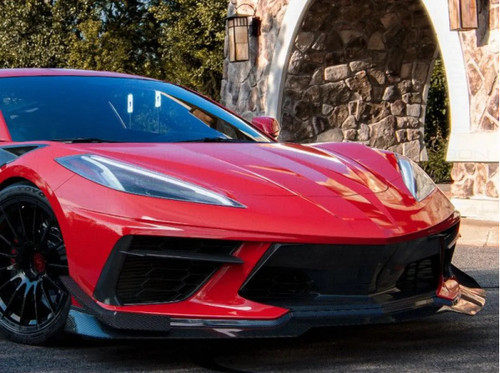 C7 Carbon Z06 Style Canards Carbon Fiber Chevrolet Corvette C8 Stingray | Z51 2020-2024