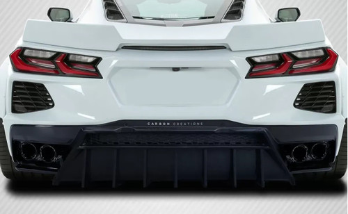 2020-2024 Chevrolet Corvette C8 Carbon Creations Gran Veloce Rear Diffuser - 1 Piece