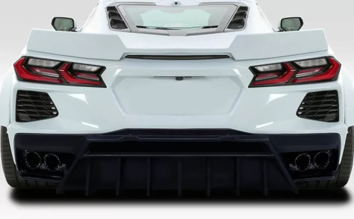 2020-2024 Chevrolet Corvette C8 Duraflex Gran Veloce Rear Diffuser - 1 Piece