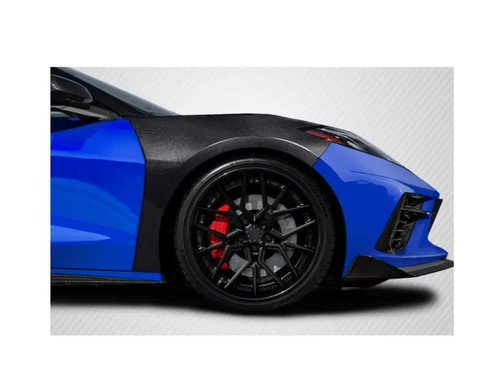 2020-2024 Chevrolet Corvette C8 Carbon Creations OEM Look Front Fenders - 2 Pieces