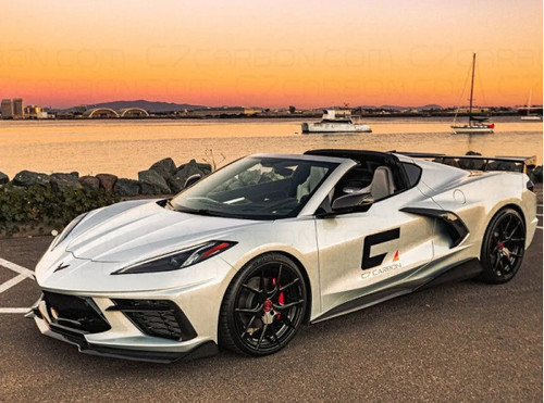 C7 Carbon 5VM Style Front Splitter Unpainted Composite Chevrolet Corvette C8 Stingray | Z51 2020-2024