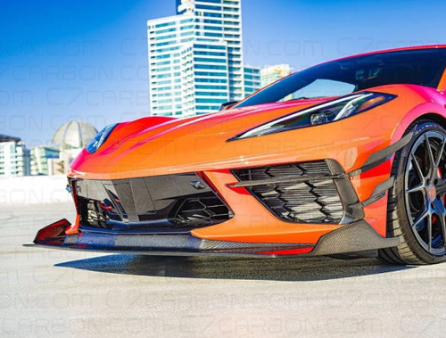 C7 Carbon Legacy Edition Front Splitter Stage-3 Painted Carbon Flash Chevrolet Corvette C8 Stingray | Z51 2020-2024