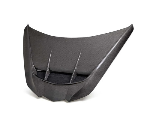 Anderson Composites Type-Z1 Double Sided Carbon Fiber Hood for Chevrolet Corvette C8 2020-2024