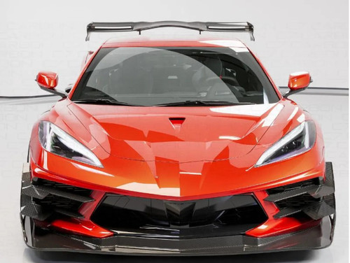 C7 Carbon Track Spec Ducted Hood Composite Unpainted Chevrolet Corvette C8 2020-2024