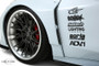 2020-2024 Chevrolet Corvette C8 Duraflex Gran Veloce Wide Body Front Fender Flares - 4 Piece ( for use with 116591 )