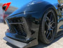 C7 Carbon 5VM Style Front Splitter Carbon Fiber Chevrolet C8 Corvette Stingray 2020-2024