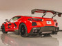 C7 Carbon Legacy Chassis Mounted Rear Wing Carbon Fiber Chevrolet C8 Corvette Stingray 2020-2024