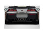 2014-2019 Chevrolet Corvette C7 Carbon Creations Exe Rear Diffuser - 2 Pieces