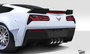 2014-2019 Chevrolet Corvette C7 Duraflex GT Concept Rear Diffuser - 2 Piece