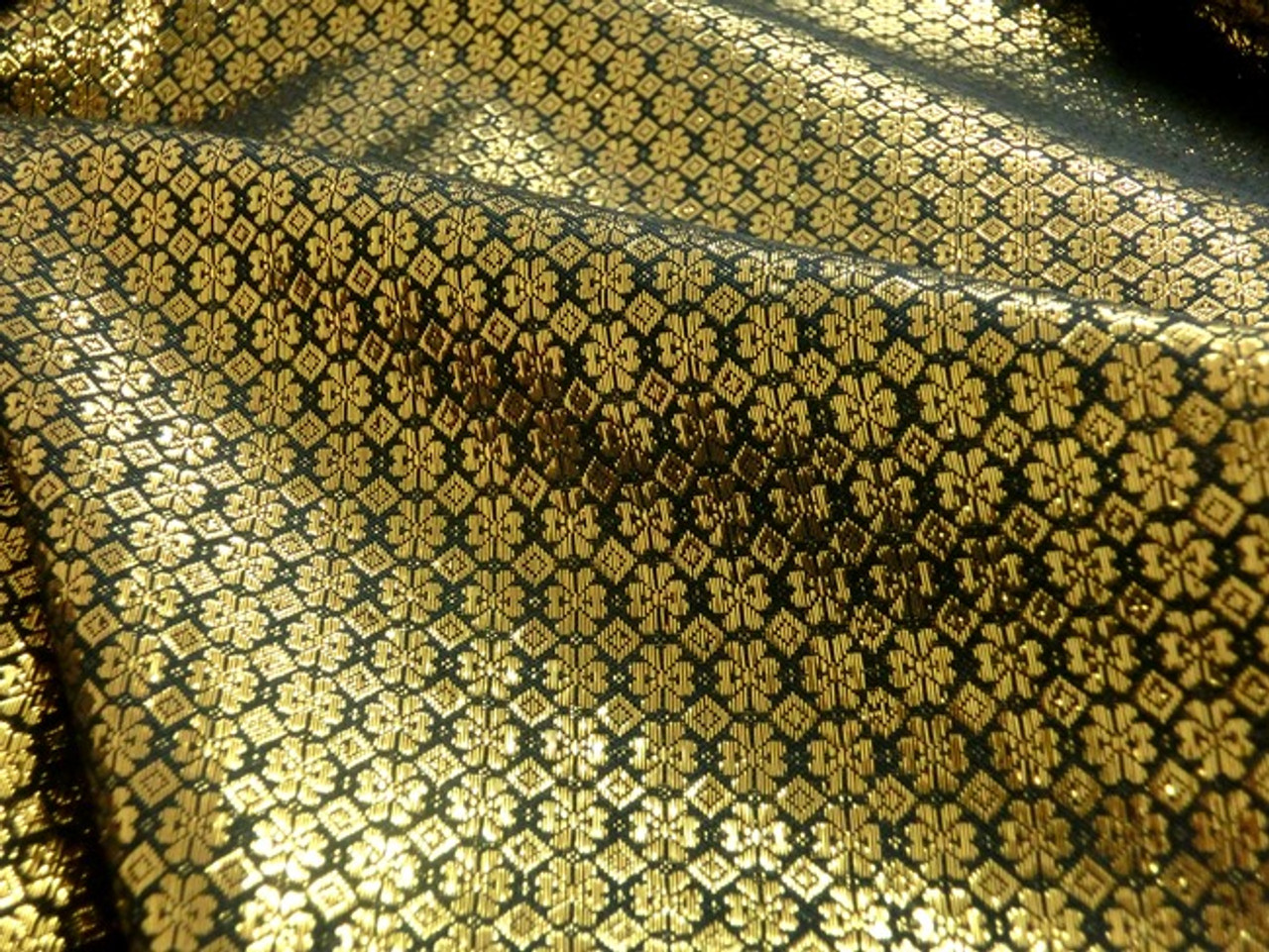 gold brocade fabric