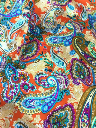 Paisley Pattern Fabric