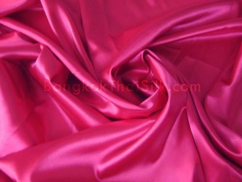 Shocking Pink Satin 60" Fabric