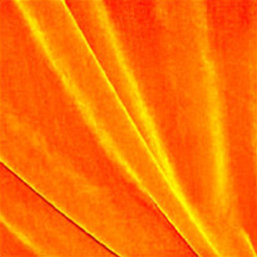 VELVET STRETCH 60"W - ORANGE FIREFLY VELVET STRETCH 60"W - ORANGE FIREFLY