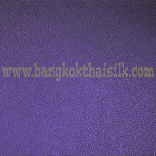 Faux Calf Leather Fabric - Dark Red - Bangkok Thai Silk