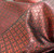 Diamond Bling Bling Metallic Brocade Fabric - Red & Black