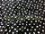 BLACK CHIFFON WHITE POLKA DOT 60"W FABRIC