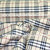 Plaid Woven Cotton Fabric 44"W - Tan Ivory Black Red