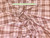 Plaid Tartan Woven Cotton Fabric 44"W - Light Brown